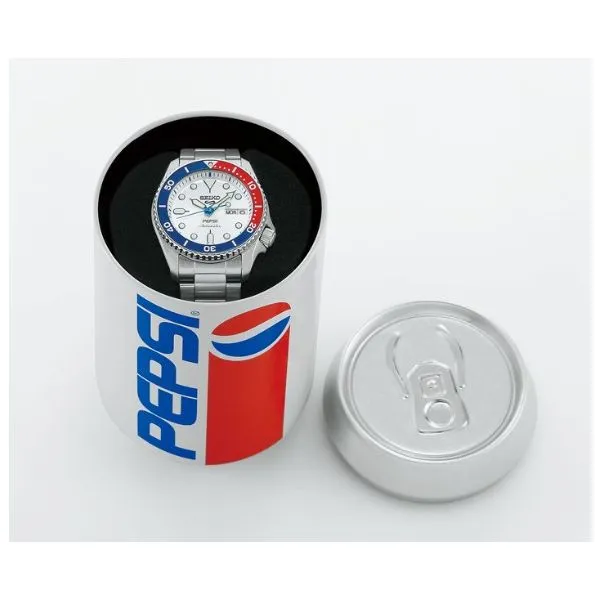 Seiko 5 Sports x Pepsi® Limited Edition Image 2 Aires Jewelers Morris Plains, NJ