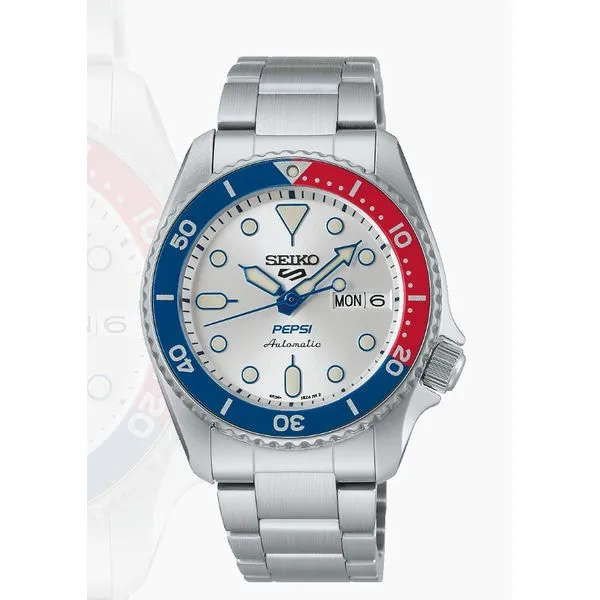 Seiko 5 Sports x Pepsi® Limited Edition Aires Jewelers Morris Plains, NJ