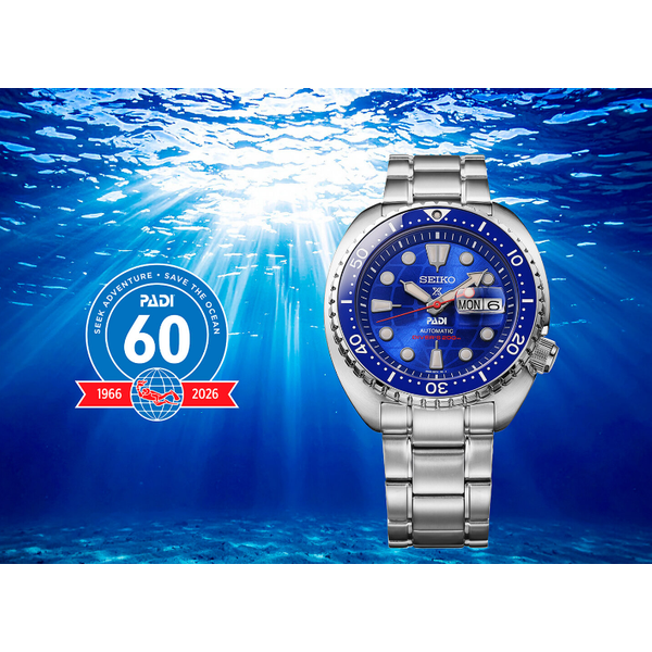 Seiko Prospex Diver’s Watch PADI 60th Anniversary Limited Edition Aires Jewelers Morris Plains, NJ