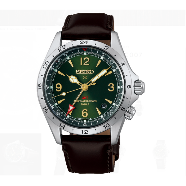 Seiko Prospex Alpinist Automatic GMT Green Dial Aires Jewelers Morris Plains, NJ