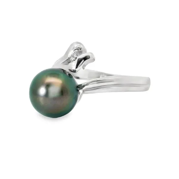 Pearl Ring Image 3 Aires Jewelers Morris Plains, NJ