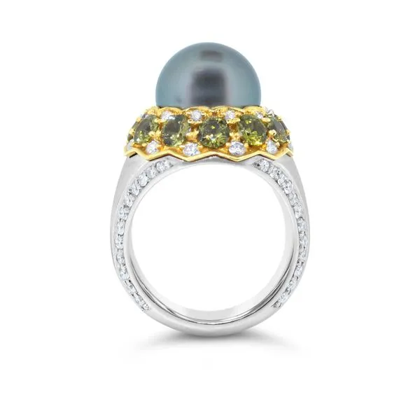 Aires Signature Tahitian Sunrise Ring Image 2 Aires Jewelers Morris Plains, NJ
