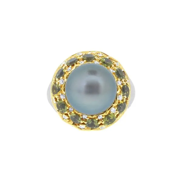 Aires Signature Tahitian Sunrise Ring Image 3 Aires Jewelers Morris Plains, NJ