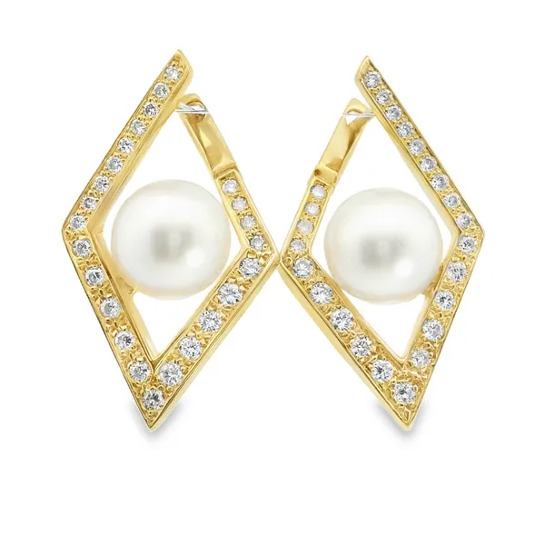 Pearl Earrings Image 2 Aires Jewelers Morris Plains, NJ