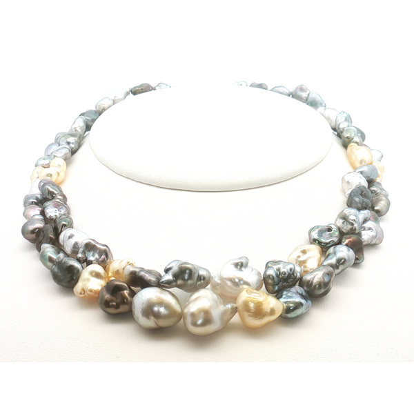 Keshi Pearl Neckalce Image 2 Aires Jewelers Morris Plains, NJ