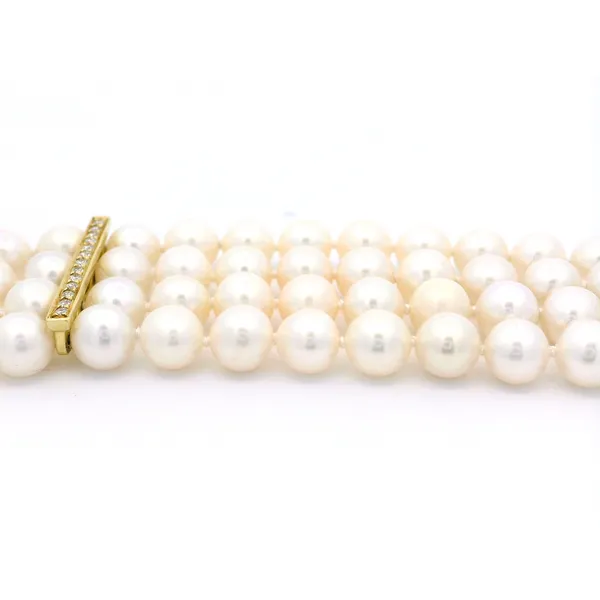 Pearl Bracelet Image 2 Aires Jewelers Morris Plains, NJ