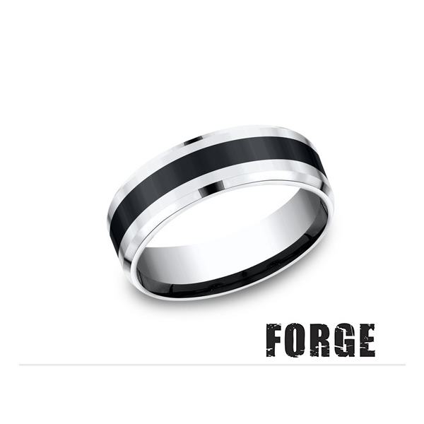 Gold Men's Wedding Band Aires Jewelers Morris Plains, NJ