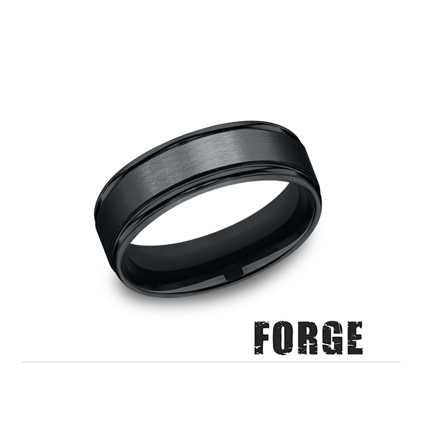 Gold Men's Wedding Band Aires Jewelers Morris Plains, NJ