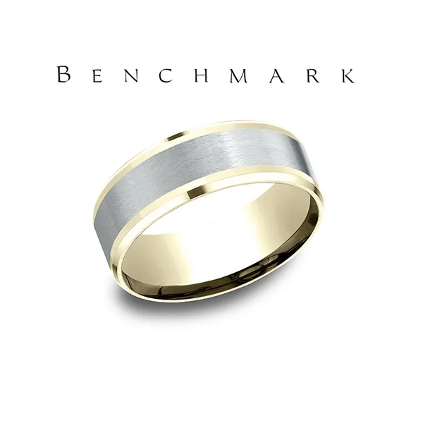 Gold Men's Wedding Band Aires Jewelers Morris Plains, NJ