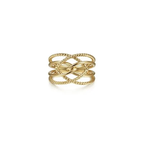 Gabriel & Co Gold Ring Aires Jewelers Morris Plains, NJ