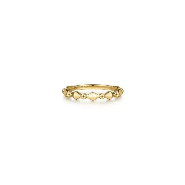 Gabriel & Co Gold Stackable Ring Aires Jewelers Morris Plains, NJ