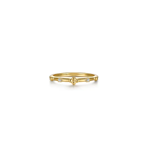 Gabriel & Co Diamond Stackable Ring Aires Jewelers Morris Plains, NJ