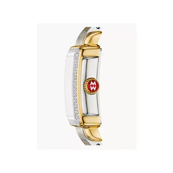 Michele Deco Madison Mini Two-Tone Image 3 Aires Jewelers Morris Plains, NJ