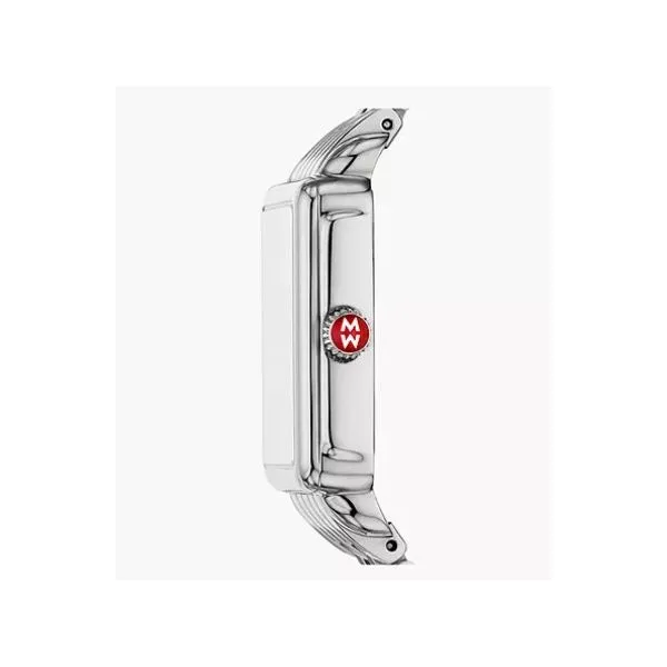 Michele Deco Park Stainless Steel Image 3 Aires Jewelers Morris Plains, NJ