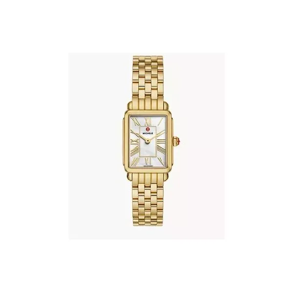 Michele Deco Park 18K Yellow Gold Plated Aires Jewelers Morris Plains, NJ