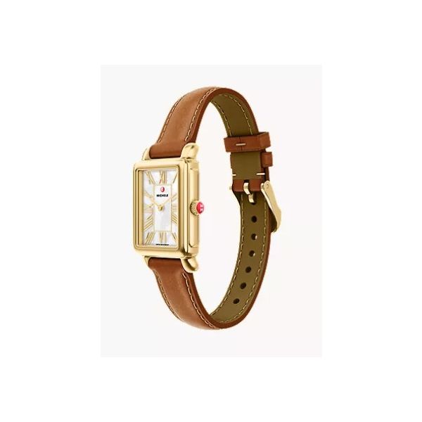 Deco Park Gold on Saddle Strap Image 2 Aires Jewelers Morris Plains, NJ