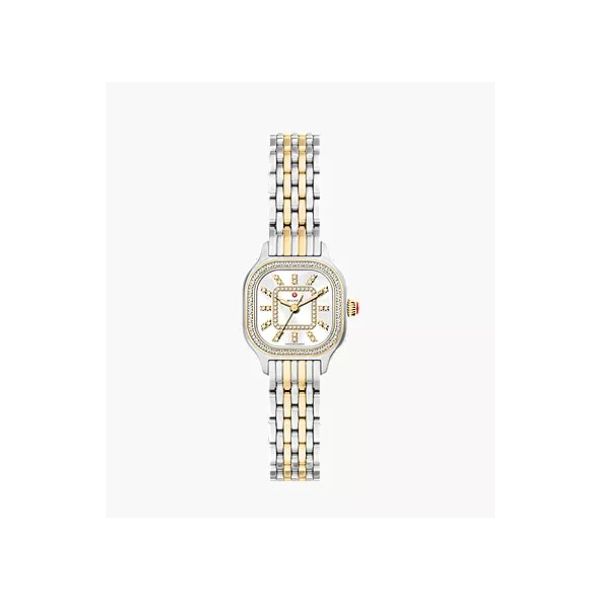 Meggie Mini Diamond Two-Tone 18K Gold-Plated Stainless Steel Watch Aires Jewelers Morris Plains, NJ