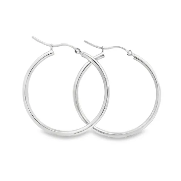 Gold Hoop Earrings Aires Jewelers Morris Plains, NJ