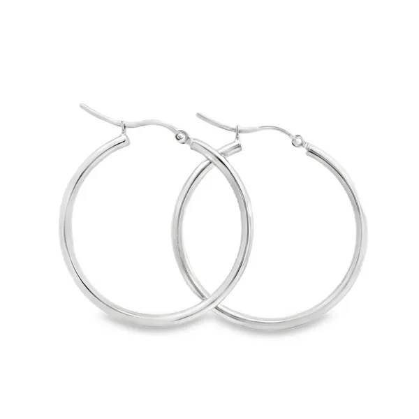 Gold Hoop Earrings Aires Jewelers Morris Plains, NJ