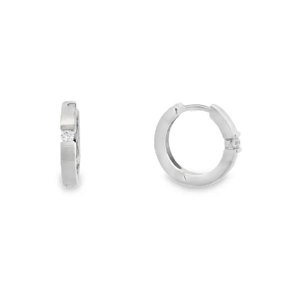 Gold Hoop Earrings Aires Jewelers Morris Plains, NJ