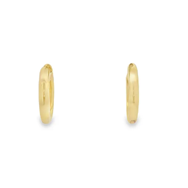 Gold Hoop Earrings Aires Jewelers Morris Plains, NJ