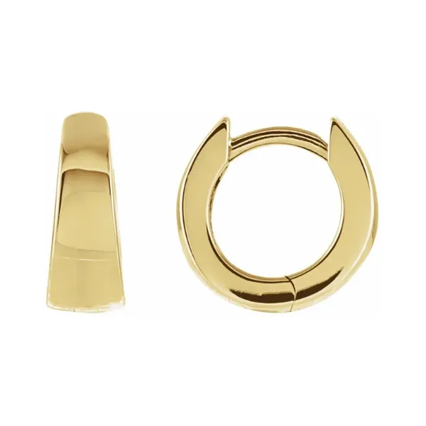 Gold Hoop Earrings Aires Jewelers Morris Plains, NJ