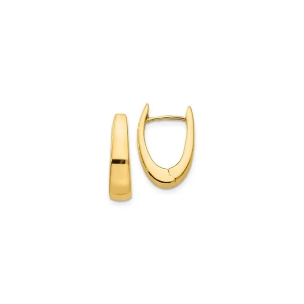 Gold Hoop Earrings Aires Jewelers Morris Plains, NJ