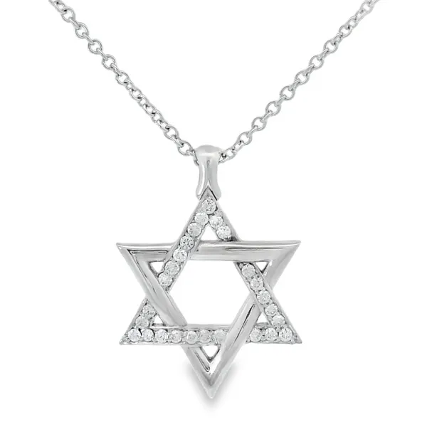 Diamond Star of David Pendant Aires Jewelers Morris Plains, NJ
