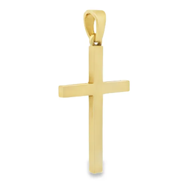 Gold Cross Image 2 Aires Jewelers Morris Plains, NJ