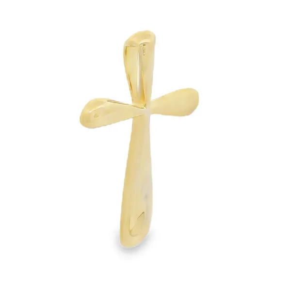 Gold Cross Image 2 Aires Jewelers Morris Plains, NJ