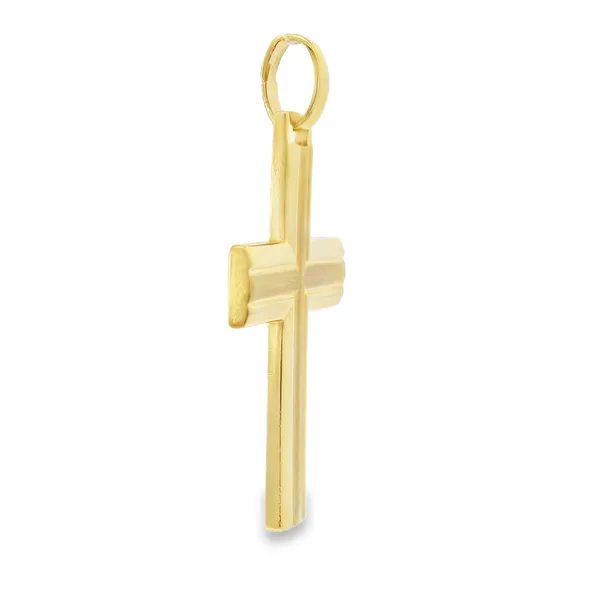 Gold Cross Image 2 Aires Jewelers Morris Plains, NJ