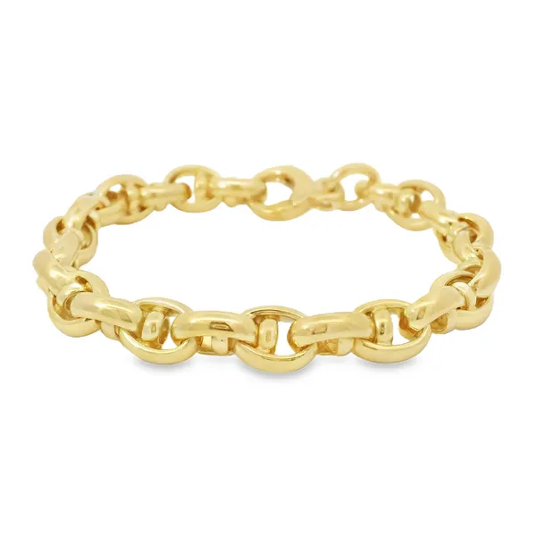 Gold Link Bracelet Aires Jewelers Morris Plains, NJ