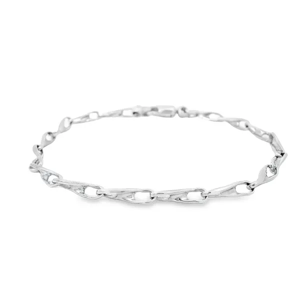 Gold Infinity Link Bracelet Aires Jewelers Morris Plains, NJ