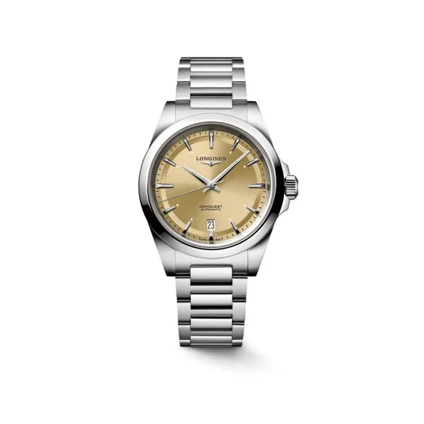 Conquest 38mm Chanpagne Dial Aires Jewelers Morris Plains, NJ