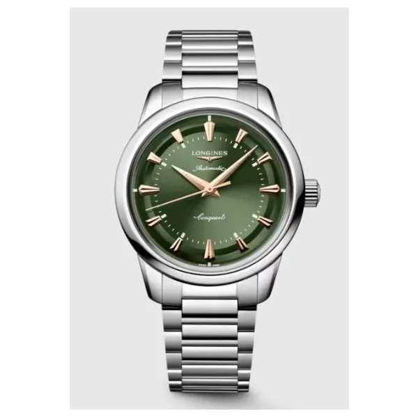 Longines Heritage Conquest 38mm Aires Jewelers Morris Plains, NJ