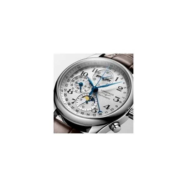 Longines Master Collection Moonphase Chronograph 42mm Image 2 Aires Jewelers Morris Plains, NJ