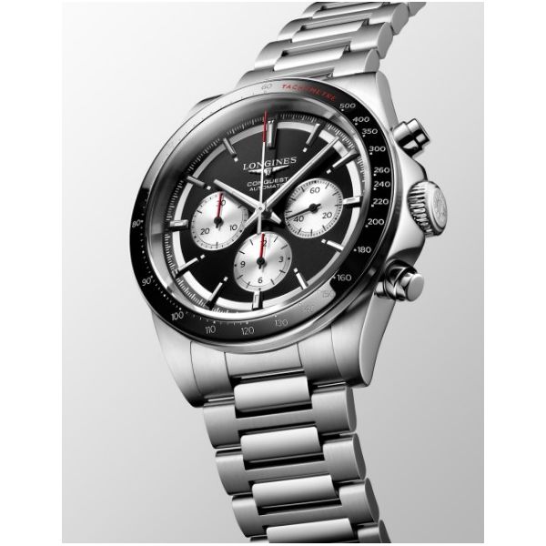 Longines Conquest Chronograph 42mm Image 2 Aires Jewelers Morris Plains, NJ