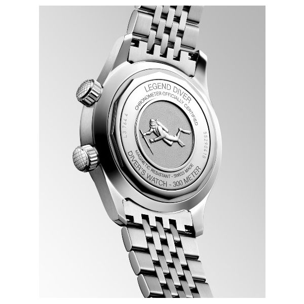 Longines Legend Diver 39mm Image 2 Aires Jewelers Morris Plains, NJ
