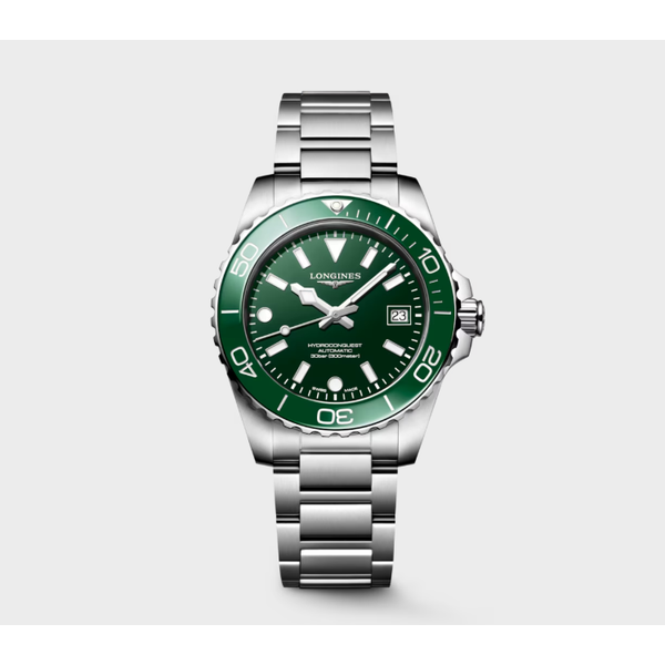Longines HydroConquest Green Dial Automatic Aires Jewelers Morris Plains, NJ