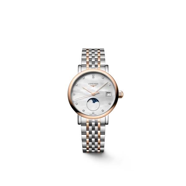 Longines Elegance 30mm Moonphase Aires Jewelers Morris Plains, NJ