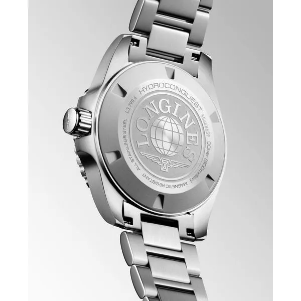 Longines Hydroconquest GMT 41mm Image 3 Aires Jewelers Morris Plains, NJ