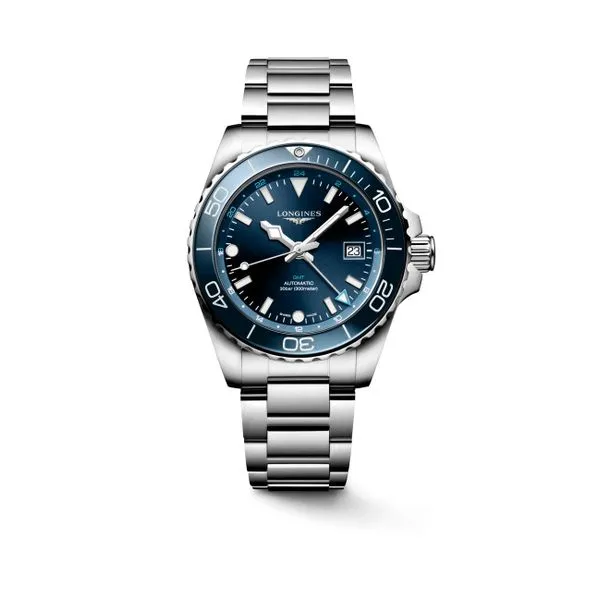 Longines Hydroconquest GMT 41mm Aires Jewelers Morris Plains, NJ