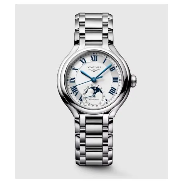 Longines PrimaLuna Moonphase 34mm Aires Jewelers Morris Plains, NJ