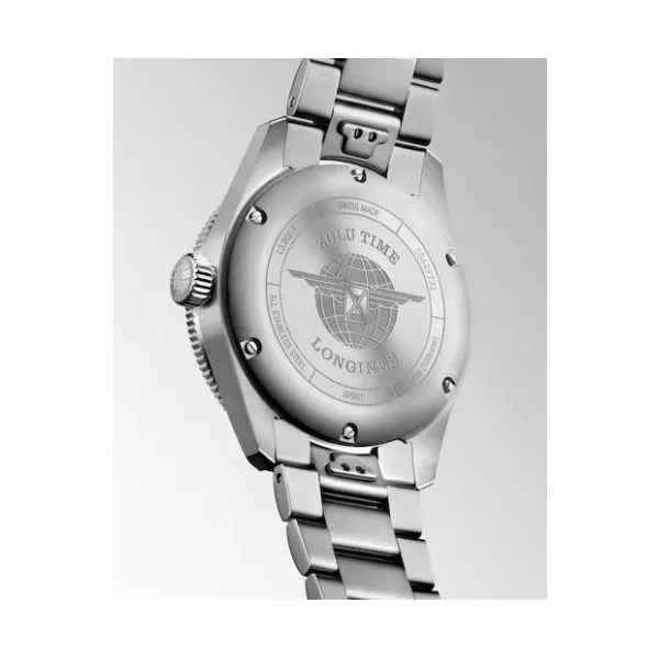 Longines Spirit Zulu Time 93mm Image 3 Aires Jewelers Morris Plains, NJ