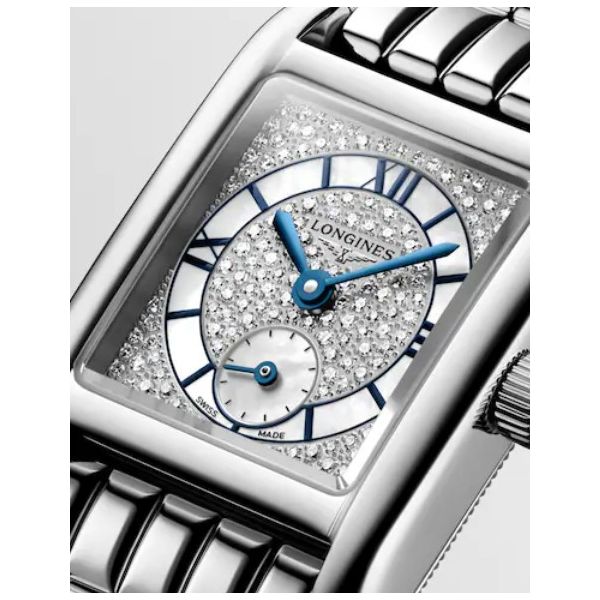 Longines Mini Dolce Vita Diamond Dial Image 2 Aires Jewelers Morris Plains, NJ
