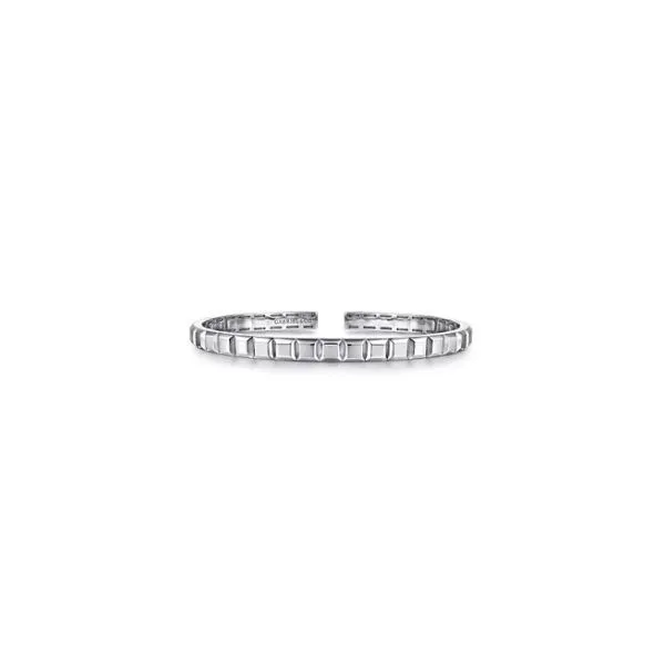Gabriel & Co Sterling Silver Men's Bangle Bracelet Aires Jewelers Morris Plains, NJ