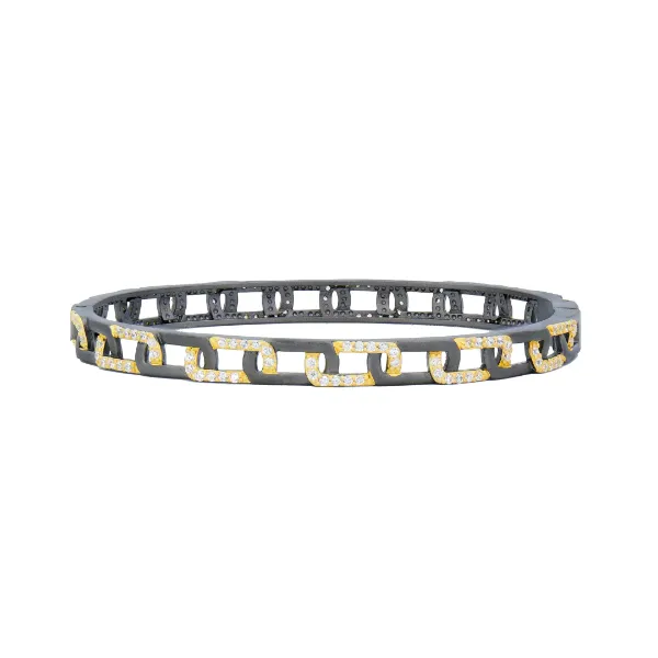 Freida Rothman Signature Hinged Bangle Bracelet Aires Jewelers Morris Plains, NJ