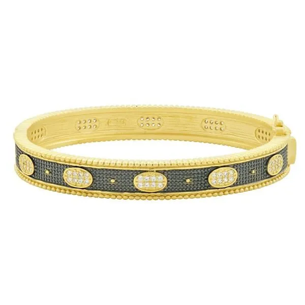 Freida Rothman Signature Hinged Bangle Bracelet Aires Jewelers Morris Plains, NJ