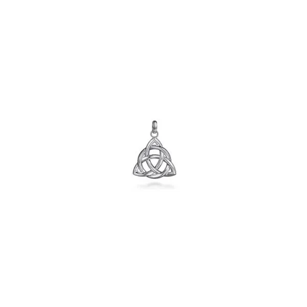 Gabriel & Co Silver Men's Pendant Aires Jewelers Morris Plains, NJ