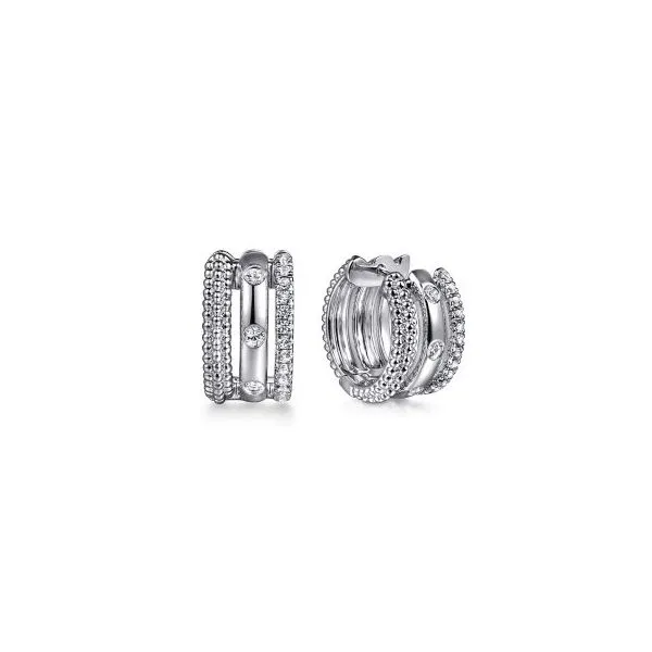 Gabriel & Co Sterling Silver Earrings Aires Jewelers Morris Plains, NJ